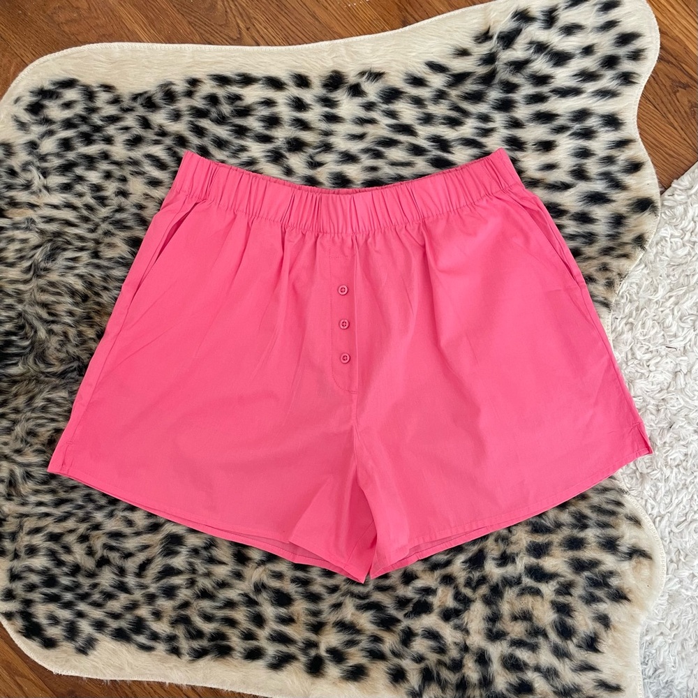 Daily Drills Pink Boxer Shorts